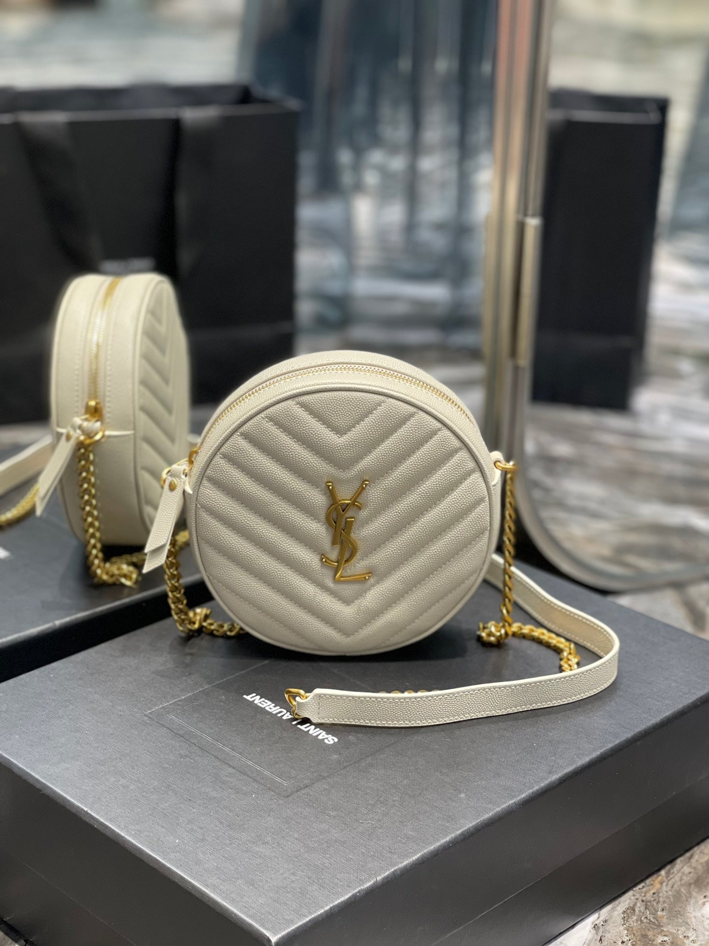 Bolso Vinyle  Blanco