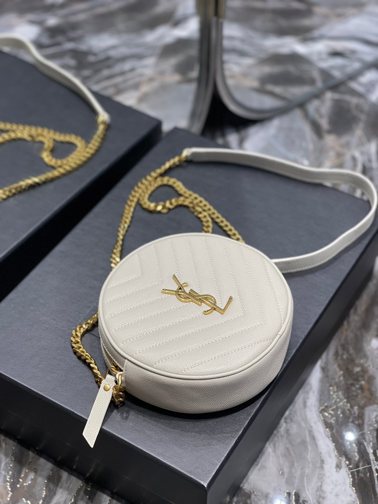Bolso Vinyle  Blanco