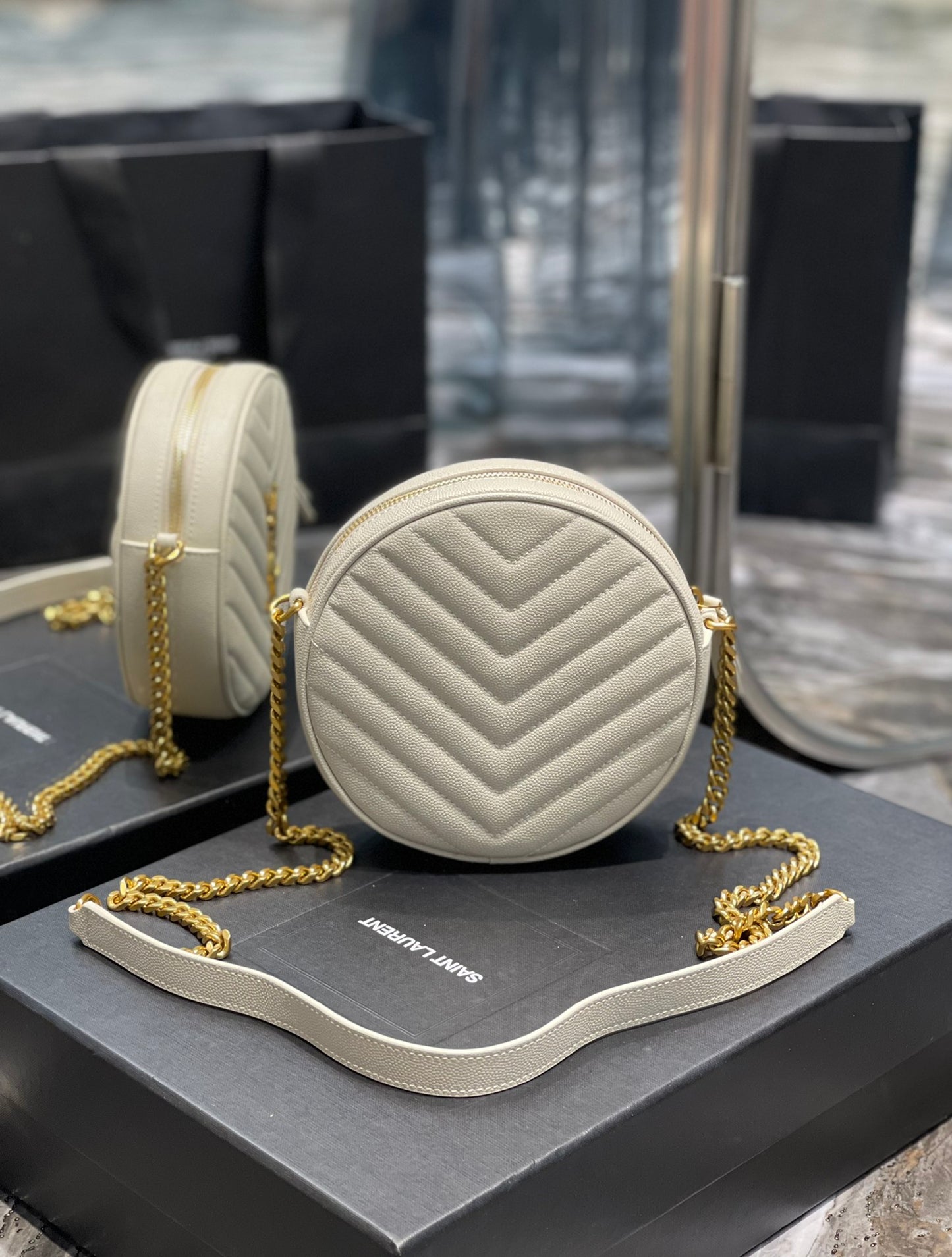 Bolso Vinyle  Blanco
