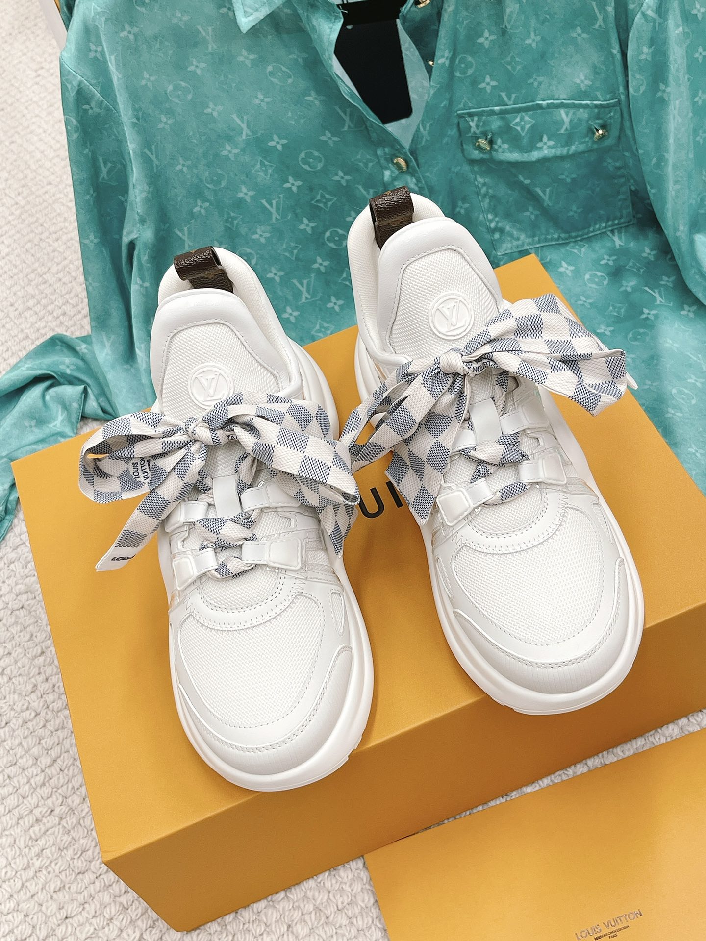 Zapatillas LV Archlight Blanca Lazo