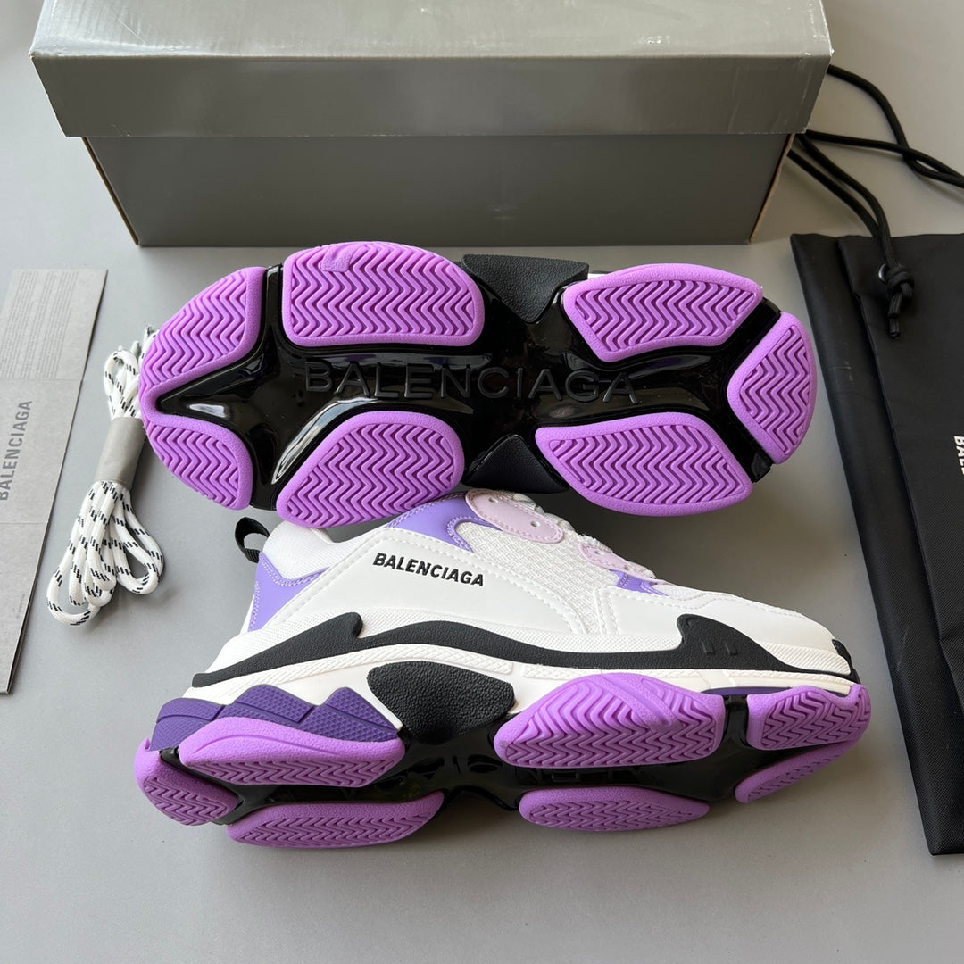 Zapatillas Balenciaga Triple S Blancas/Lilas