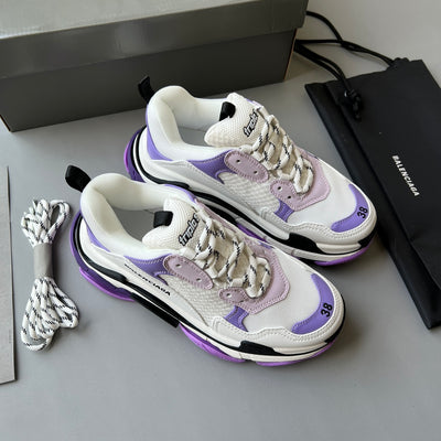 Zapatillas Balenciaga Triple S Blancas/Lilas
