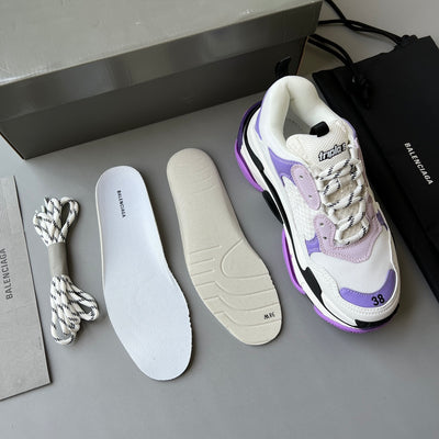 Zapatillas Balenciaga Triple S Blancas/Lilas