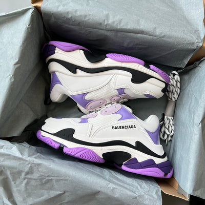 Zapatillas Balenciaga Triple S Blancas/Lilas
