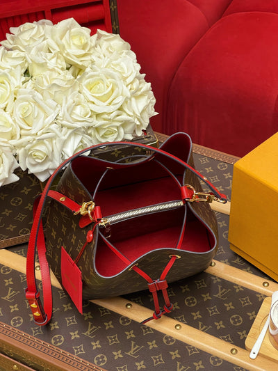 Bolso NéoNoé Monogram/Rojo