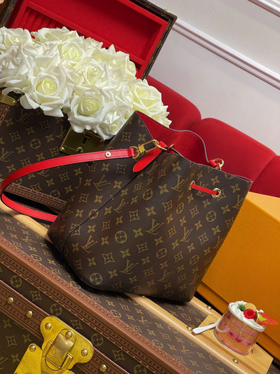 Bolso NéoNoé Monogram/Rojo