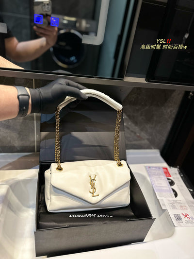 Bolso Calypso Blanco 26 cm