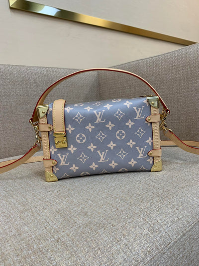 Bolso Side Trunk MM Toiles Monograma