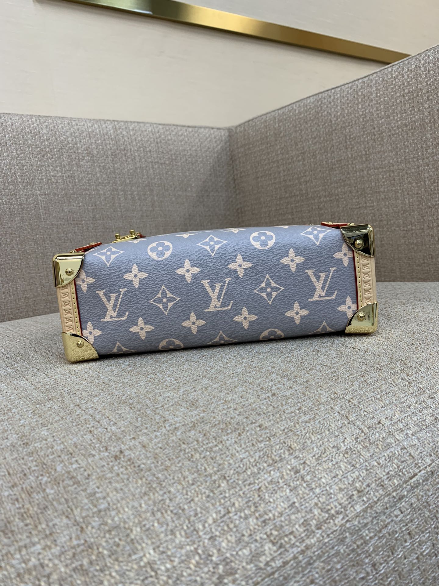 Bolso Side Trunk MM Toiles Monograma