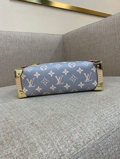 Bolso Side Trunk MM Toiles Monograma