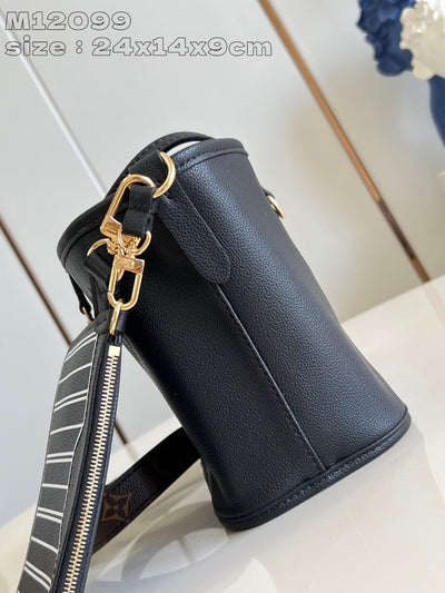 Bolso Neverfull Inside Out BB con bandolera Negro