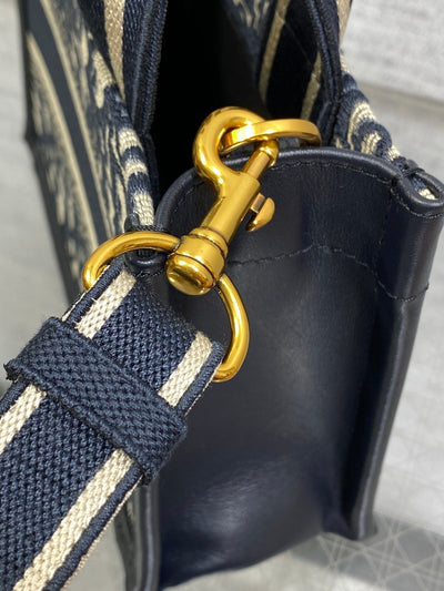 Bolso Book Tote Azul 36 cm