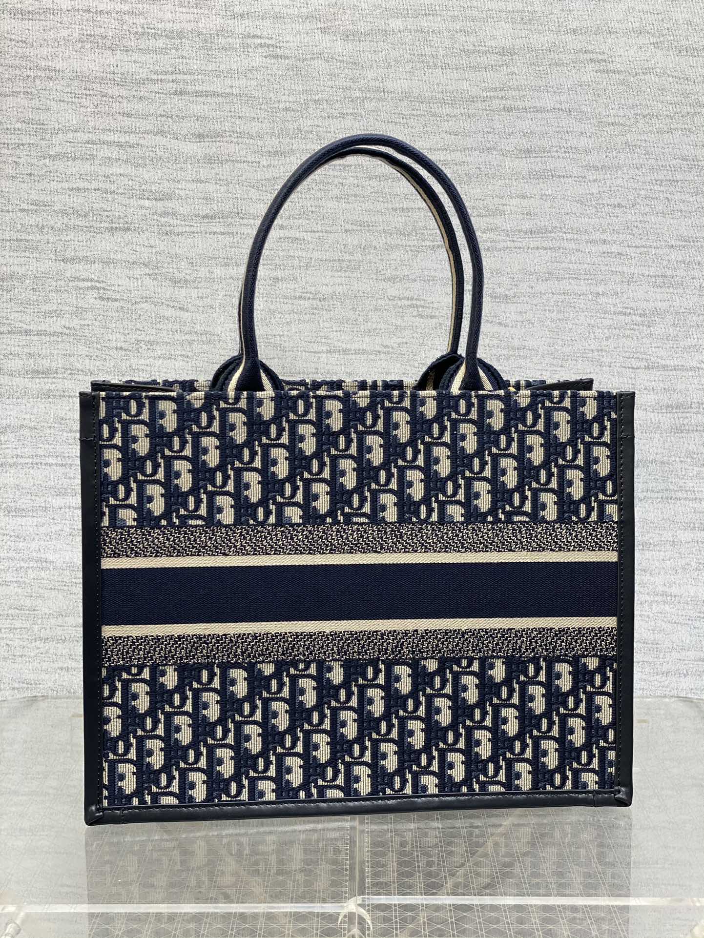 Bolso Book Tote Azul 36 cm