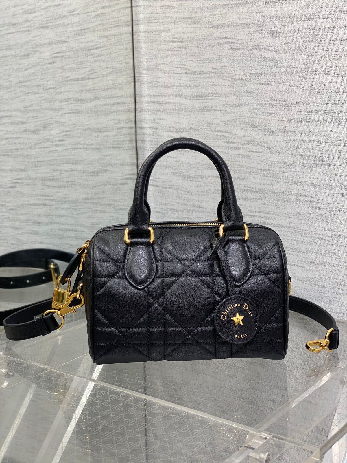 Bolso Groove Negro 20 cm
