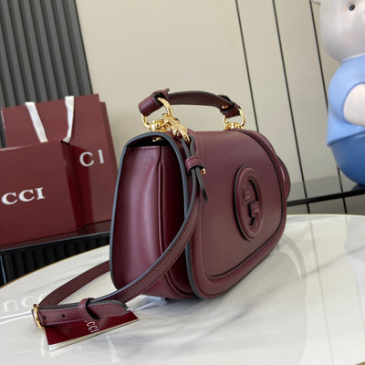 Bolso mano Blondie asa tamaño pequeño Rojo