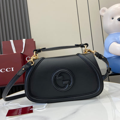 Bolso mano Blondie asa tamaño pequeño Negro