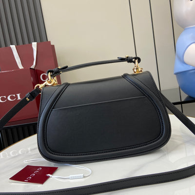 Bolso mano Blondie asa tamaño pequeño Negro