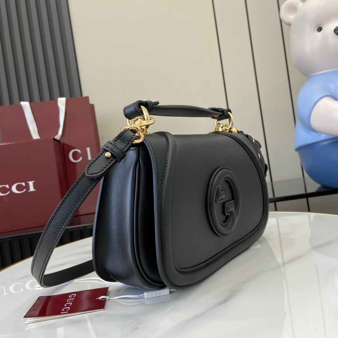 Bolso mano Blondie asa tamaño pequeño Negro