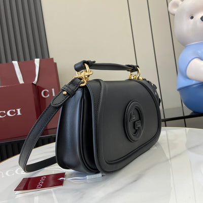 Bolso mano Blondie asa tamaño pequeño Negro