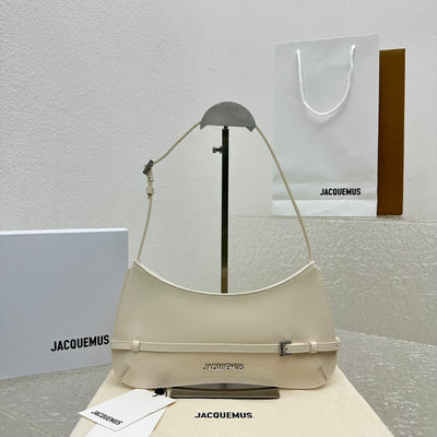 Bolso Bisou Blanco Charol 27 cm