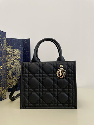 Bolso Book Tote negro 26 cm
