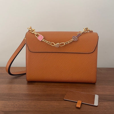 Bolso Twist MM Marrón