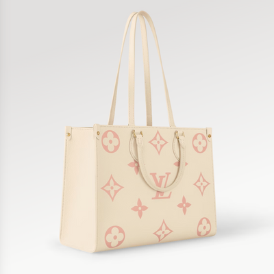 Bolso tote OnTheGo MM Creme