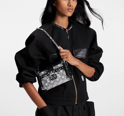 Bolso Petite Malle Jacquard