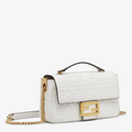 Bolso Baguette Chain Midi Blanco