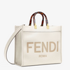 Fendi Sunshine Medium Blanco