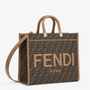 Fendi Sunshine Medium tejido Jacquard