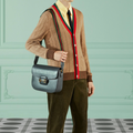 Bolso de hombro Gucci Horsebit 1955 Negro