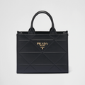 Bolso Prada Symbole pequeño con pespuntes Negro