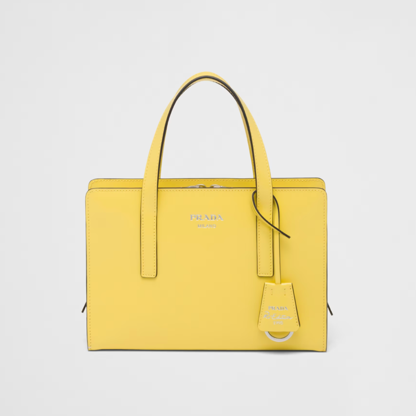 Minibolso Prada Re-Edition 1995 de piel Amarilla
