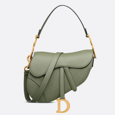 Bolso saddle con bandolera Verde