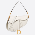 Bolso saddle con bandolera Blanco