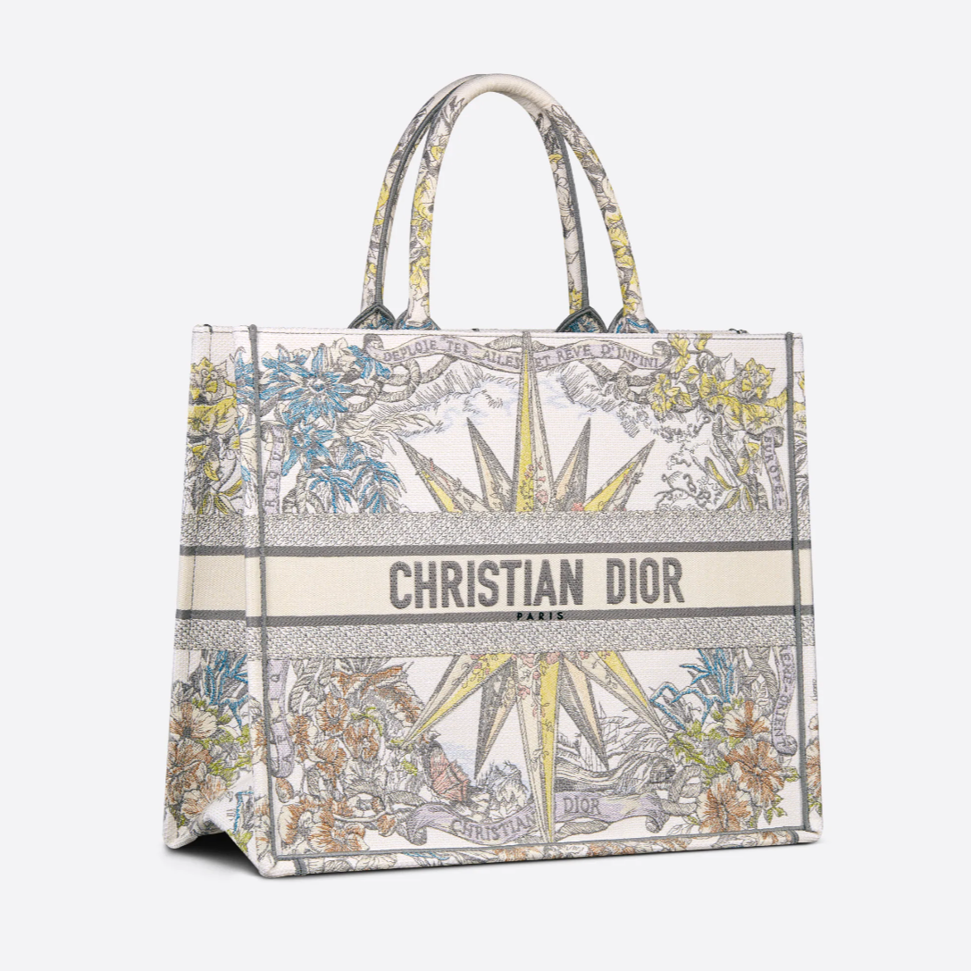 Bolso Dior Tote Grande Rêve d'Infini blanco multicolor