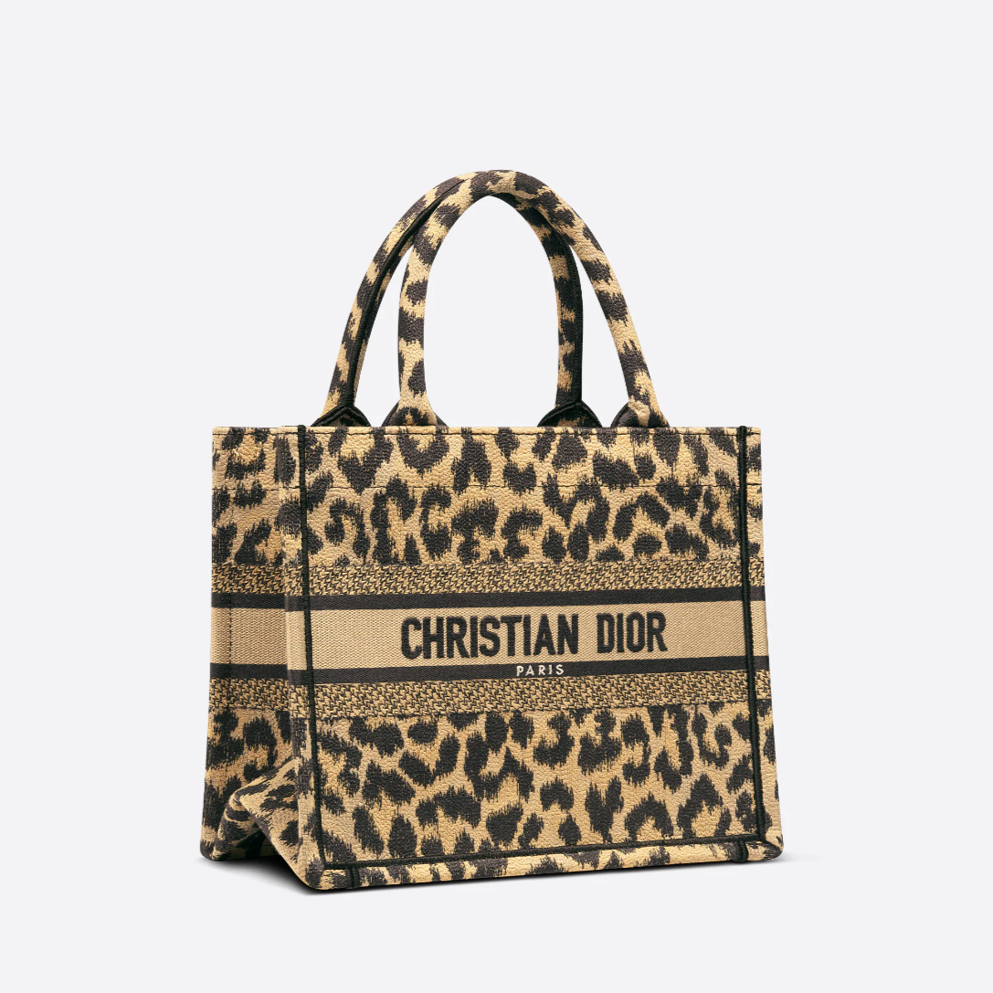 Bolso Dior Book Pequeño Mizza beige multicolo