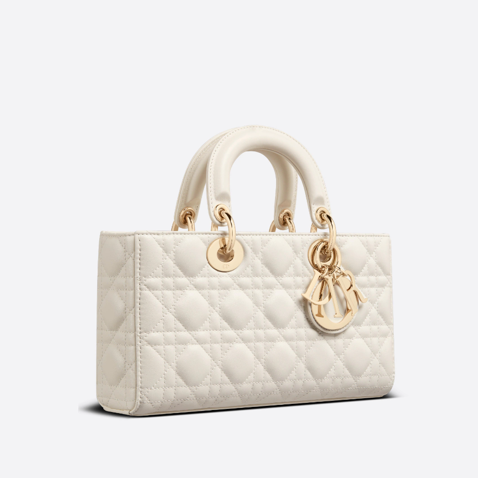 Bolso Lady D-Joy Blanco 26 cm