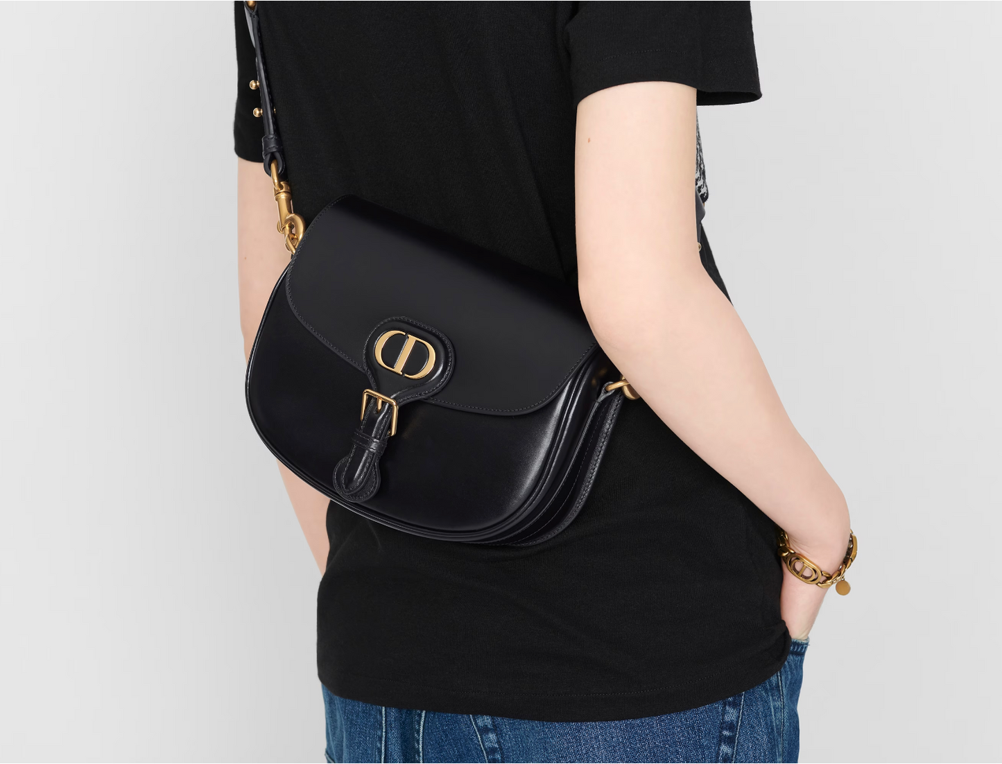 Bolso Bobby blanco 22 cm