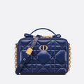 Bolso Box Dior Caro Azul Regio