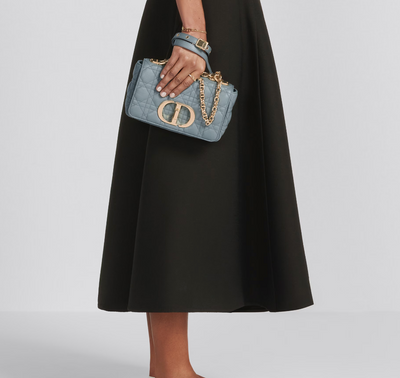 Bolso Pequeño Dior Caro Tejano