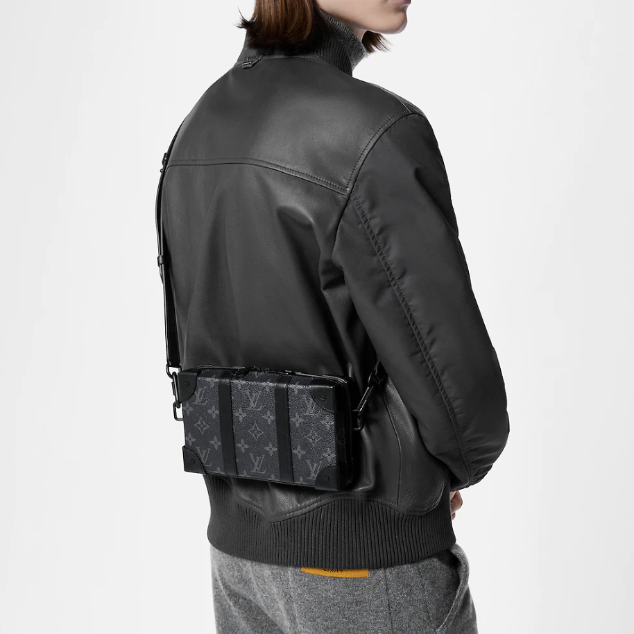 Cartera Trunk Negra/Gris