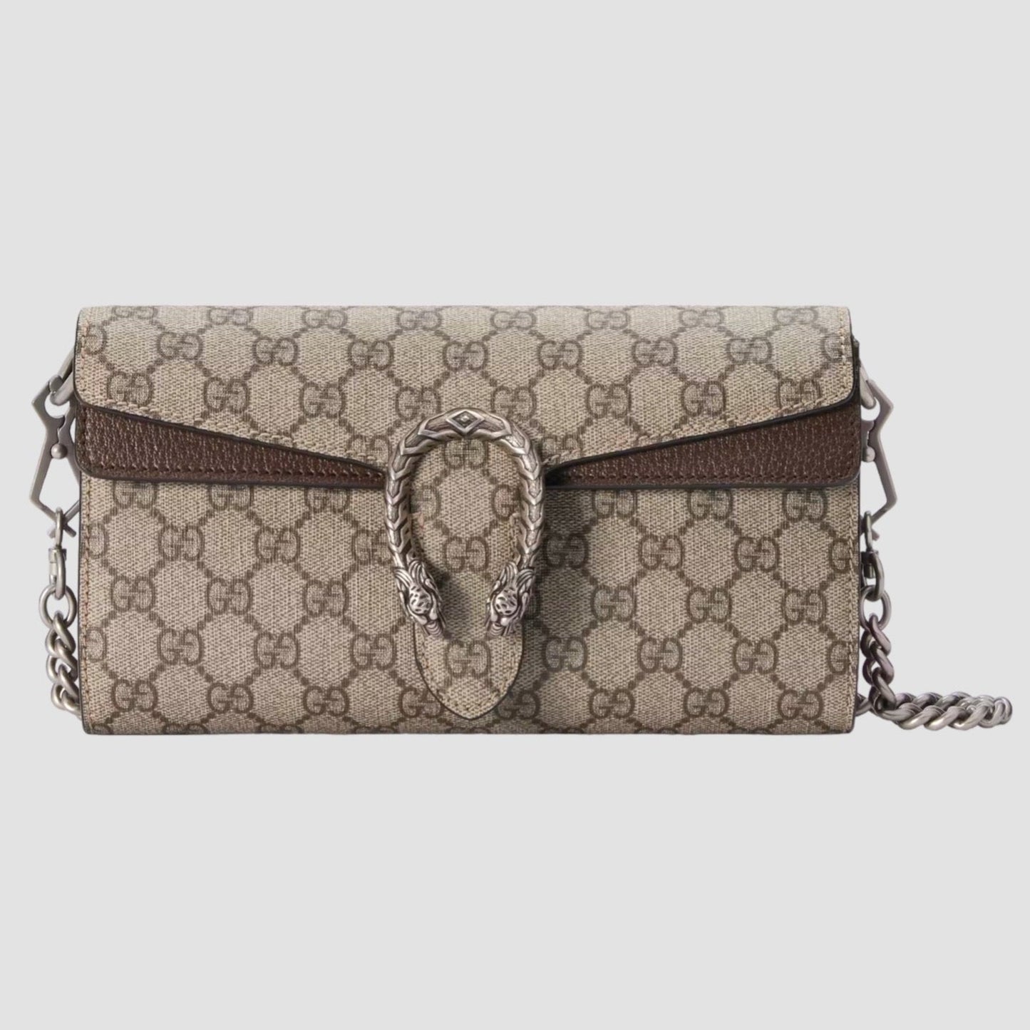 Bolso de hombro Dionysus pequeño Marrón 25 cm