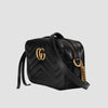 Minibolso GG Marmont de Matelassé Negro