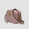 Minibolso GG Marmont de Matelassé Rosa