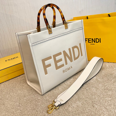 Fendi Sunshine Medium Blanco