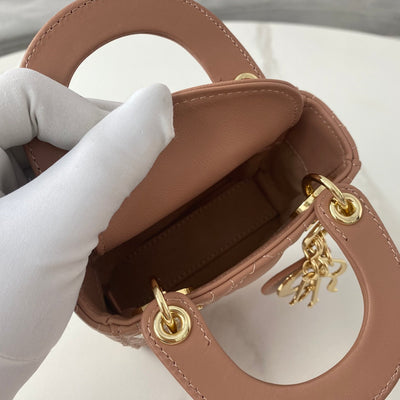 Microbolso Lady Dior Rosa