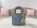 Microbolso Lady Dior Azul