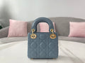 Microbolso Lady Dior Azul